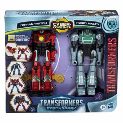 Transformers Earthspark Cyber Combiner Terran Twitch/Robby Malto