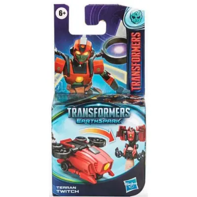 Transformers: Earthspark Tacticon - Terran Twitch Action Figure (F8659)