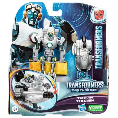 Transformers EarthSpark Warrior Terran Thrash - Transformers -  Leksaksaffären
