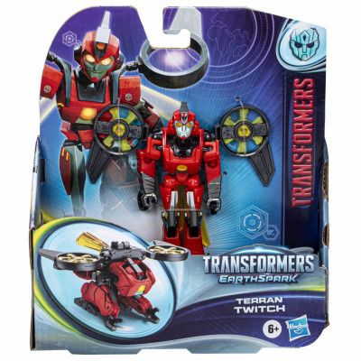 Transformers EarthSpark Warrior Terran Twitch - Transformers -  Leksaksaffären