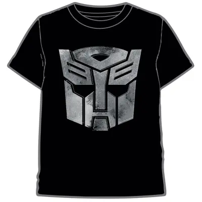 Transformers logo adult t-shirt