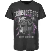 Transformers T-shirt - Rock Logo - S XXL - för Herr - svart