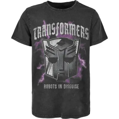 Transformers T-shirt - Rock Logo - S XXL - för Herr - svart
