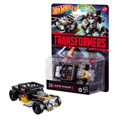 Transformers X Hot Wheels - Bone Shaker - Figure Collaborative 13Cm