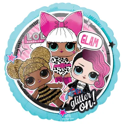 LOL Folieballong Rund 45cm