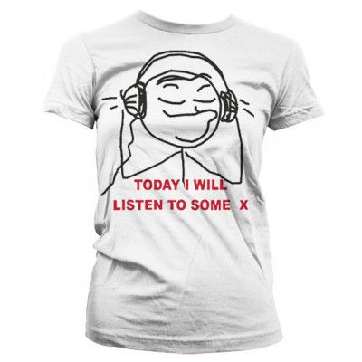Today I Will Listen To Some X - Dam T-Shirt XXL