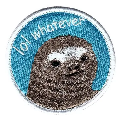 Tygmärke Whatever Sengångare