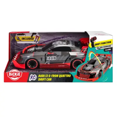 Audi S1 E-Tron Quattro Drift Car Radiostyrd - Dickie Toys -  Leksaksaffären