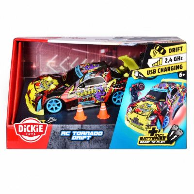 Dickie Toys Tornado Drift Radiostyrd bil - Dickie Toys -  Leksaksaffären