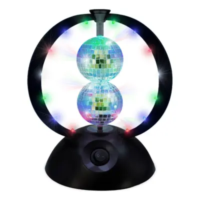 LED Discokulor Roterande Flerfärgad