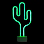 LED-Lampa Kaktus med Neon-effekt