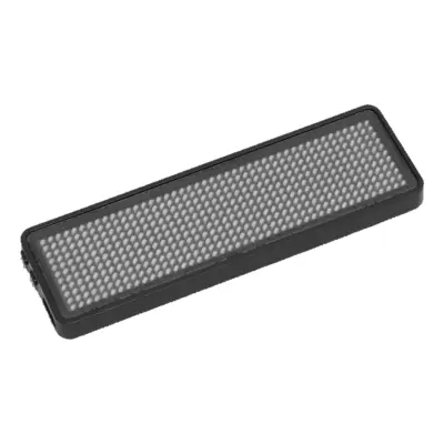 LED Namnbricka - Vit