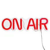 Neonskylt"On Air"