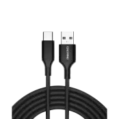 Oniverse Usb-A To Usb-C Charge Cable, 3 M - Black