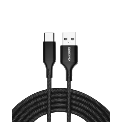 Oniverse Usb-A To Usb-C Charge Cable, 3 M - Black