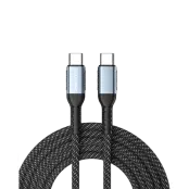 Oniverse Usb-C To Usb-C 100W Fast Charging Cable, 2 M - Black