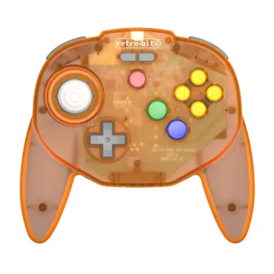 Retro-Bit Tribute 64 Usb Controller (Orange)