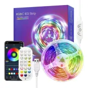 RGBIC Ljusslinga med USB