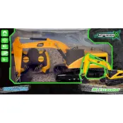 Speed X Radiostyrd Grävmaskin - Speed X -  Leksaksaffären