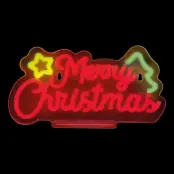 LED-Lampa Merry Christmas