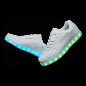 Vita LED Skor - 37