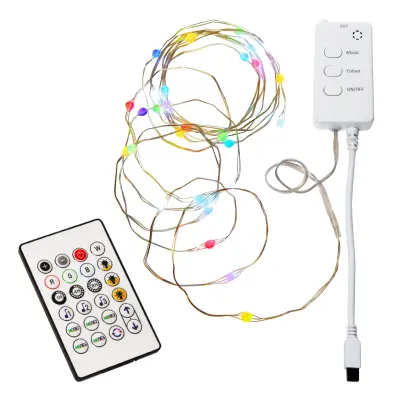 Ljusslinga med Fjärrkontroll