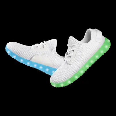 Vita LED Skor för Barn - 33