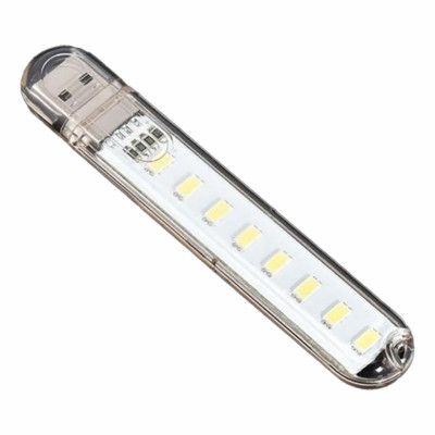 USB LED Lampa - Kallvit