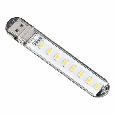 USB LED Lampa - Varmvit