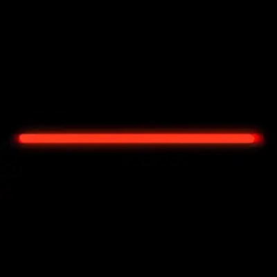 USB LED Lysrör - Röd