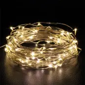 USB Ljusslinga Varmvit - 10 meter