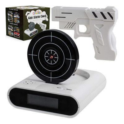 Väckarklocka med Måltavla