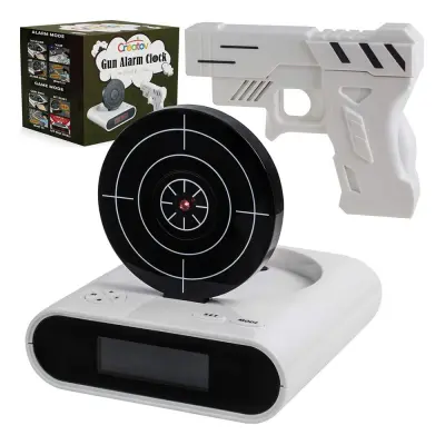 Väckarklocka med Måltavla