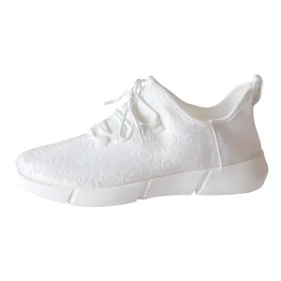 Vita Fiberoptiska LED Skor - 42