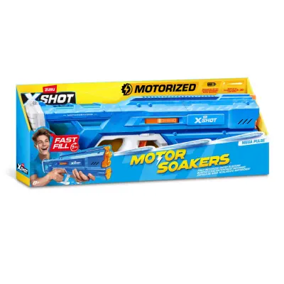 X-Shot Motor Soaker Mega Pulse Vattengevär - X-Shot -  Leksaksaffären