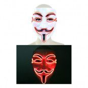 V For Vendetta LED Mask - One size
