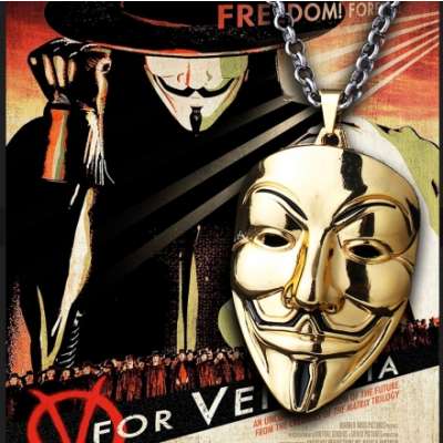 V For Vendetta Halsband