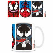 Marvel Spiderman Venom Kawaii Mug
