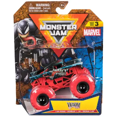 Monster Jam - 1:64 Marvel Single Packs - Venom