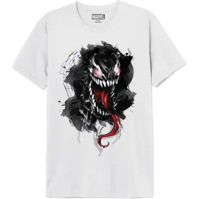 Spider-Man - Marvel T-shirt - Venom Explodes - S XXL - för Herr - vit