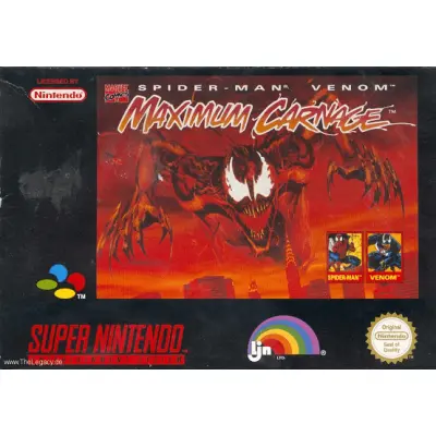 Spider-Man Venom Maximum Carnage