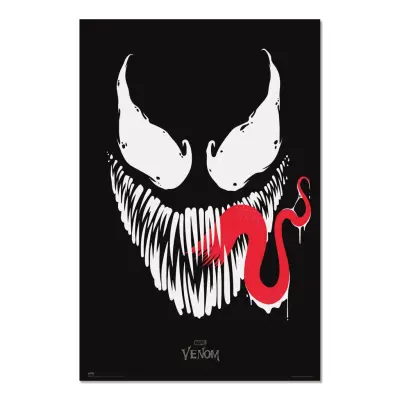 Venom - Black Face - Poster 61 X 91Cm