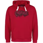 Venom (Marvel) - Marvel Luvtröja - Carnage - X Face - M XXL - för Herr - röd