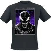 Venom (Marvel) - Marvel T-shirt - Lethal  Protector - S 3XL - för Herr - svart