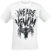Venom (Marvel) - Marvel T-shirt - We Are Venom - S XXL - för Herr - vit