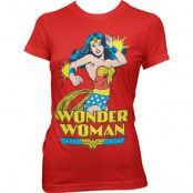 Wonder Woman Girly Tee, T-Shirt