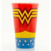 Wonder Woman Stort Färgat Glas
