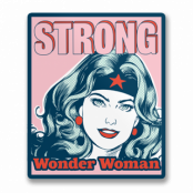 Wonder Woman - Strong Sticker, Accessories