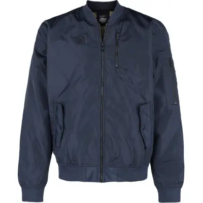 World Of Warcraft - gaming Mellansäsongsjacka - Shadowlands - Logo - S M - för Herr - marinblå