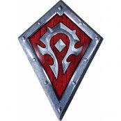 World Of Warcraft - gaming Metall-skyltar - Horde Shield - för  silver/röd